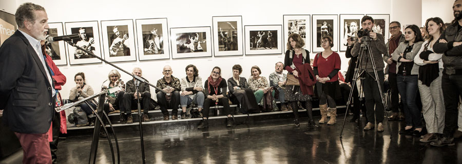 Vernissage des expositions à l'Espace Cosmopolis en partenariat avec l'Instituto Cervantes