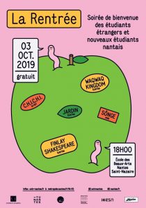 Soirée de rentrée des étudiants étrangers et nouveaux étudiants nantais 2019