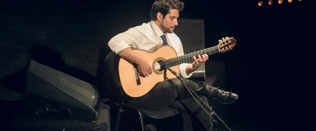 Le musicien Niño Josele à l'occasion du concert flamenco-jazz à Stéréolux