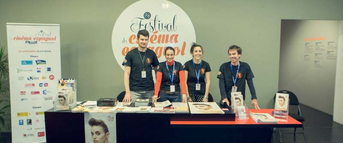 Les bénévoles de la 23e édition du Festival du Cinéma Espagnol de Nantes vous accueillent !