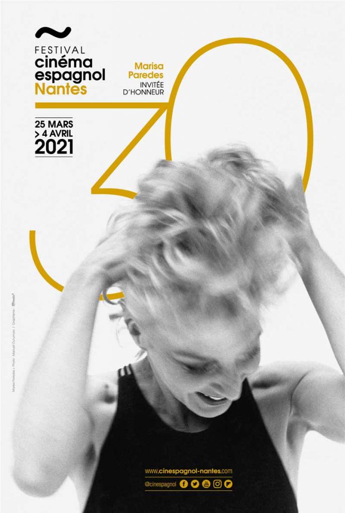 Affiche des 30 ans du Festival du Cinéma Espagnol de Nantes