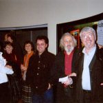 Les réalisateurs José Antonio Quirós et Montxo Armendáriz avec l'ancien directeur du Katorza Philippe Hervouët, 2001