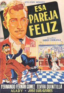 Affiche "Esa pareja feliz" (1951)