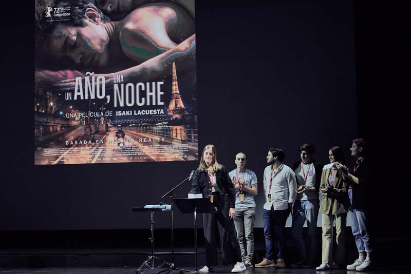 Annonce du Prix du Jury Jeune, parrainé par l’école CinéCréatis