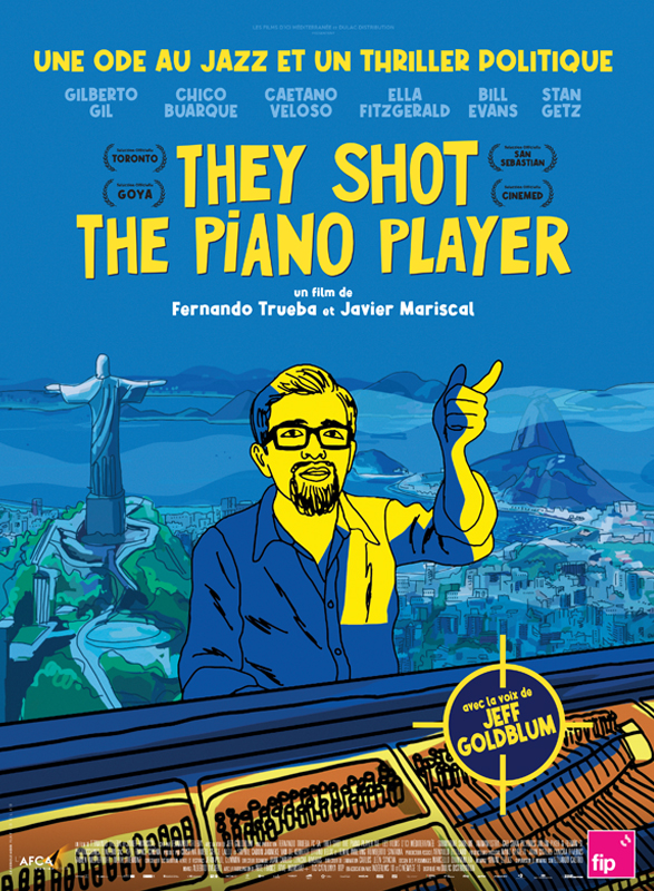 Affiche "They shot the Piano Player" (2023)