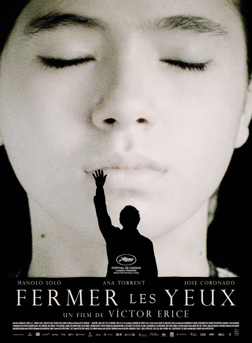 Affiche "Fermer les yeux" (2023)