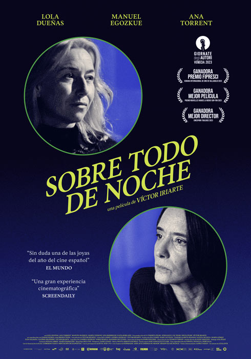 Affiche "Sobre todo de noche" (2023)