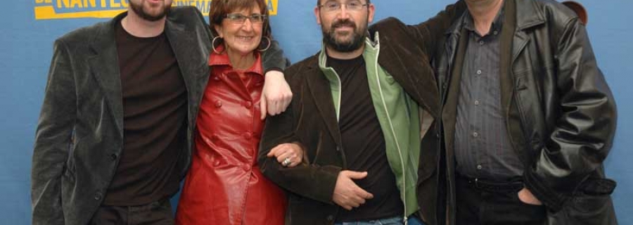 L'acteur en compagnie des codirecteurs du Festival, 2006 - Javier Cámara
