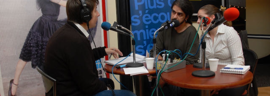 Fernando León de Aranoa interviewé par J.-J. Lester dans le hall du Katorza, 2008